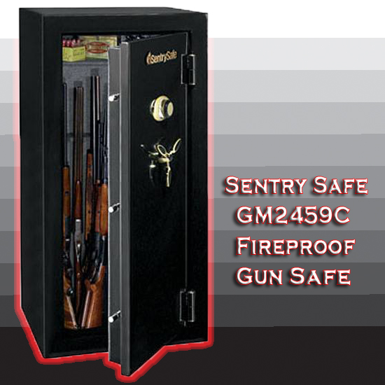 Sentry Safe GM2459C Fireproof Gun Safe - 24 Gun